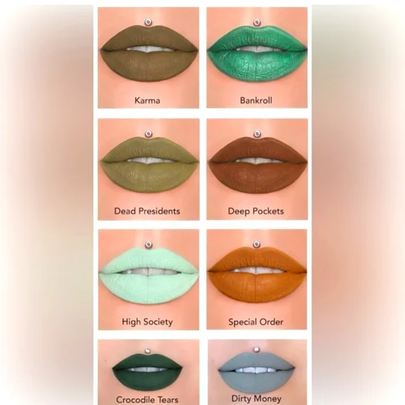 NEW Jeffree Star Cosmetics 8 Mini Blood Money Liquid Lipstick
